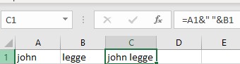 Excel Symbol Meanings image for & symbol