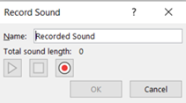 6 MS Office shortcuts: recording a voice over