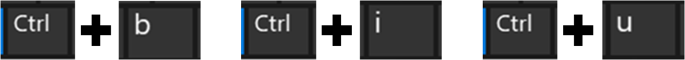 Word Shortcuts Part 3: Keyboard shortcuts for Bold, Italic and Underline