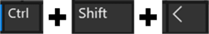 Word Shortcuts Part 6: Ctrl+shift+left arrow