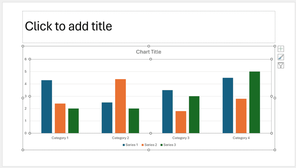 Inserting Charts in PowerPoint second way image 4