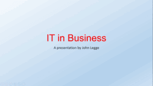 Presenter view in PowerPoint - slideshow view screenshot